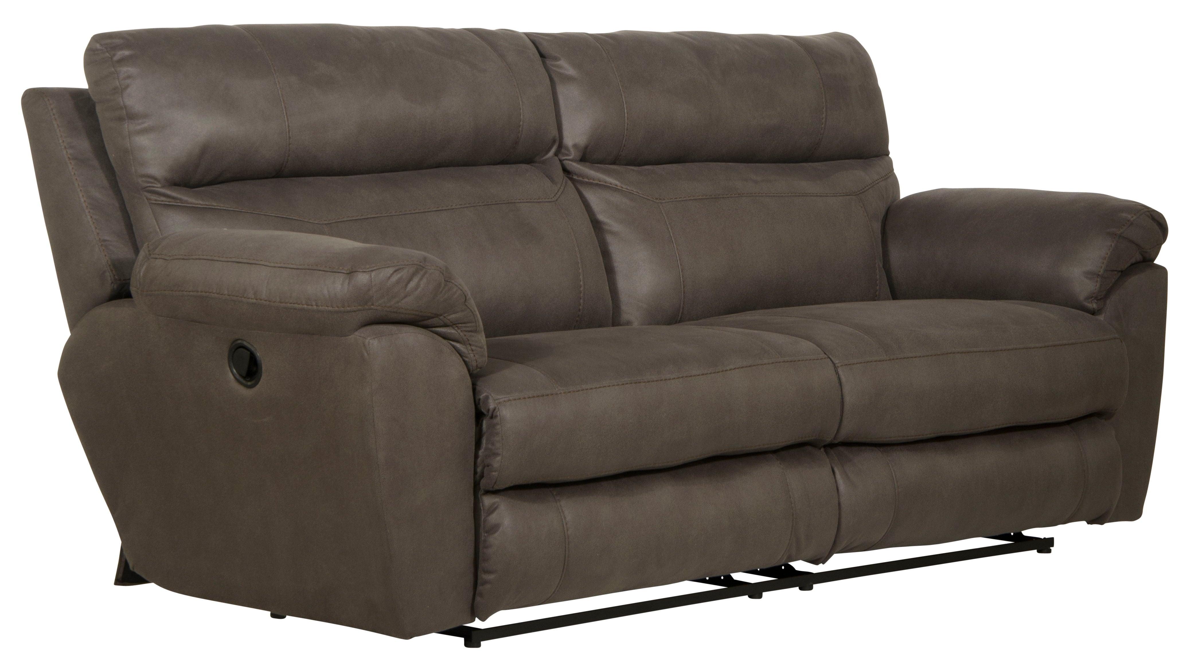 Catnapper - Atlas - Reclining Sofa - Charcoal - 5th Avenue Furniture