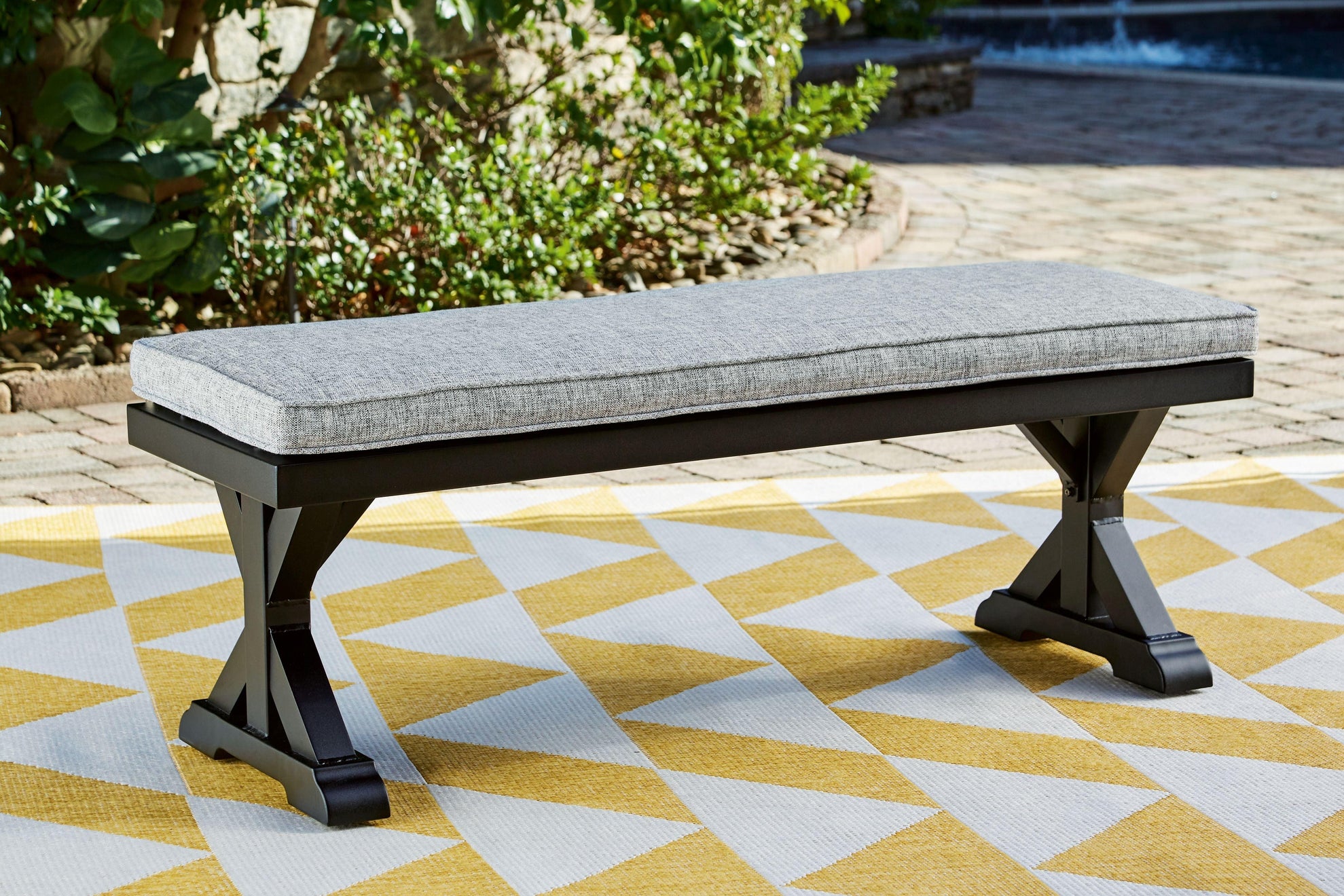 Ashley Furniture - Beachcroft - Bench With Cushion - 5th Avenue Furniture