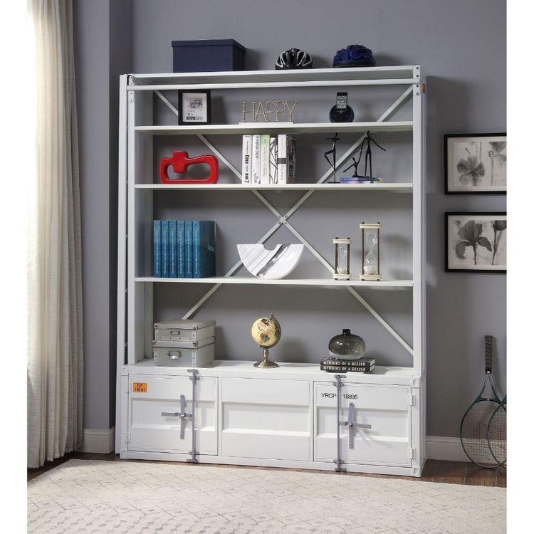 ACME - Cargo - Bookshelf & Ladder - 5th Avenue Furniture