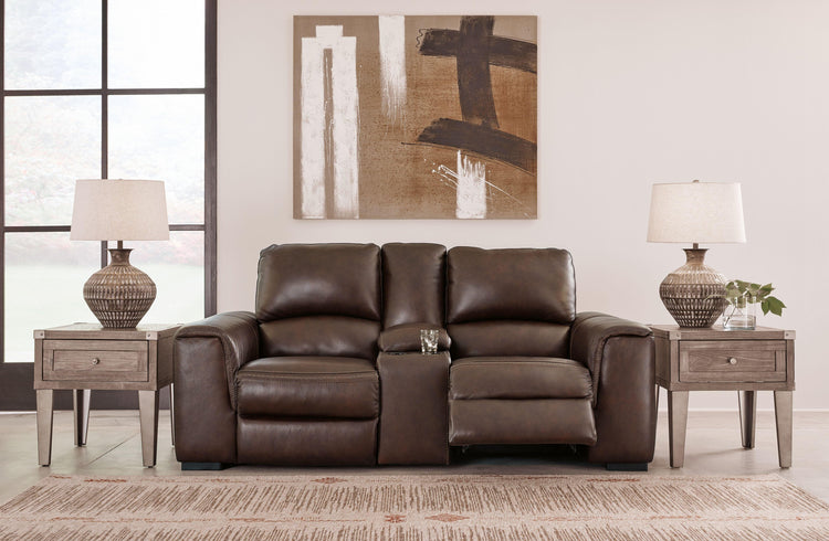 Signature Design by Ashley® - Alessandro - Power Reclining Loveseat - 5th Avenue Furniture