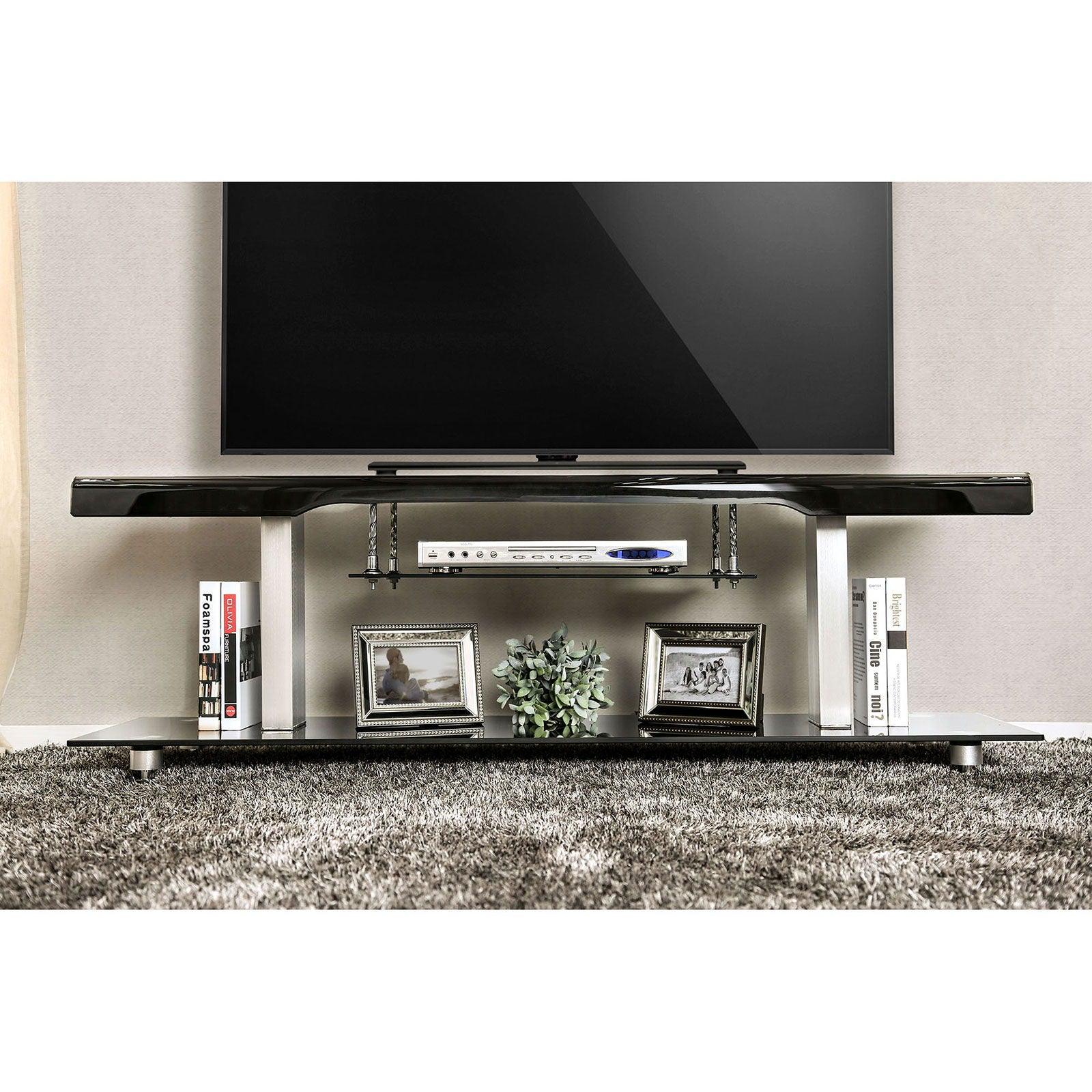 Furniture of America - Dietrich - TV Console - Black - 5th Avenue Furniture