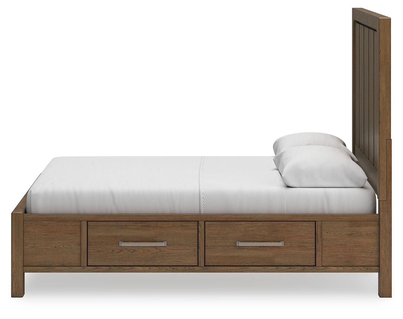 Signature Design by Ashley® - Cabalynn - Panel Bed With Storage - 5th Avenue Furniture