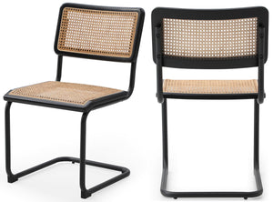 Meridian Furniture - Kano - Powder Coating Dining Chair Set - 5th Avenue Furniture