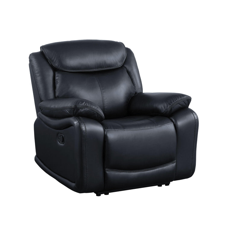 ACME - Ralorel - Recliner - Black Top Grain Leather - 5th Avenue Furniture