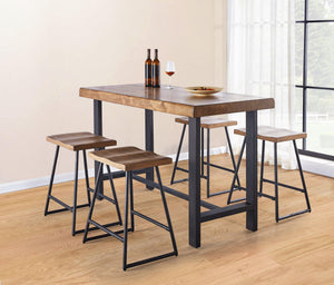 Steve Silver Furniture - Landon - Counter Table - Dark Brown - 5th Avenue Furniture