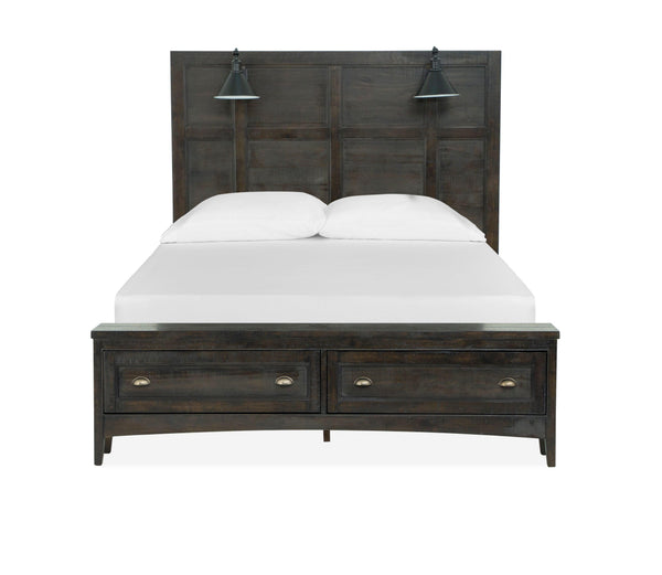 Magnussen Furniture - Westley Falls - Complete Lamp Panel Storage Bed - 5th Avenue Furniture