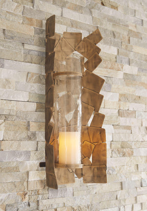 Ashley Furniture - Jailene - Antique Gold - Wall Sconce - 5th Avenue Furniture