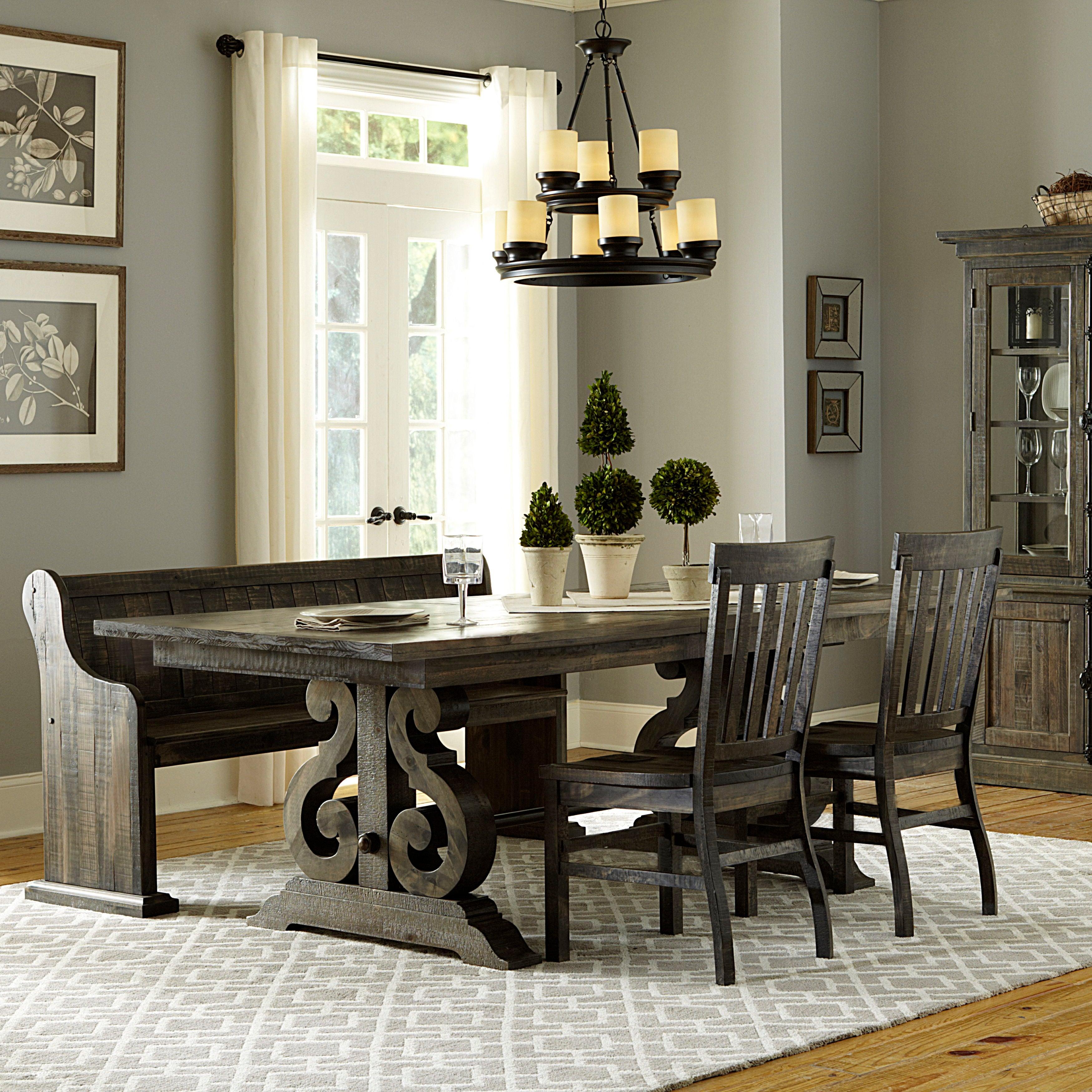 Magnussen Furniture - Bellamy - Rectangular Dining Table - Peppercorn - 5th Avenue Furniture