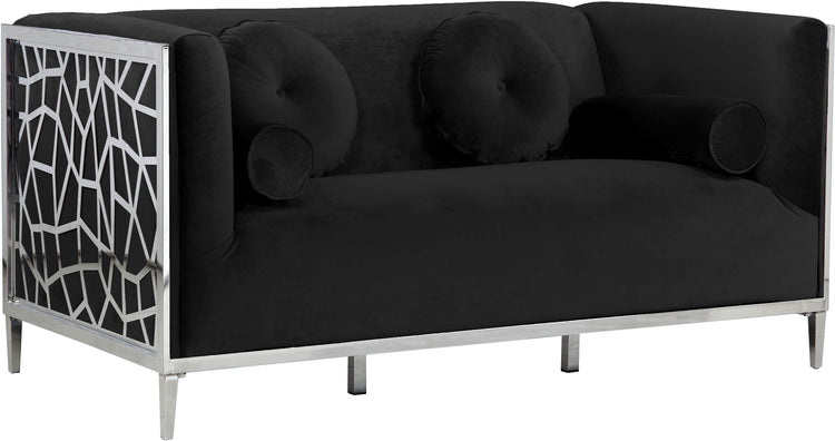 Meridian Furniture - Opal - Loveseat - 5th Avenue Furniture