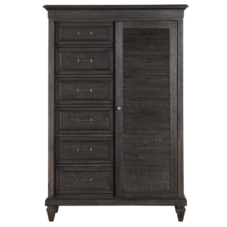 Magnussen Furniture - Calistoga - Gentleman's Chest - Weathered Charcoal - 5th Avenue Furniture