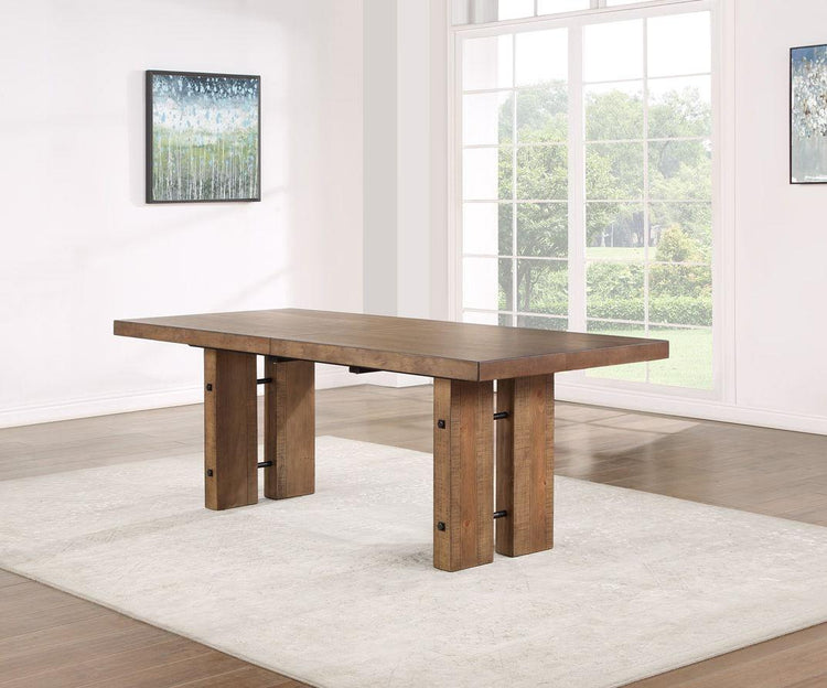 Steve Silver Furniture - Atmore - Dining Table - Dark Brown - 5th Avenue Furniture