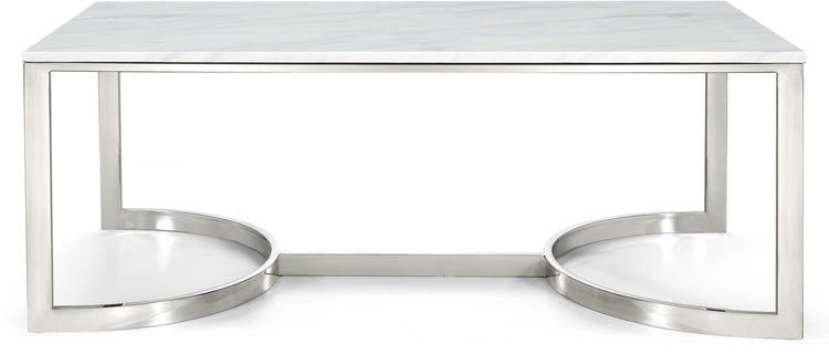 Meridian Furniture - Copley - Coffee Table - Pearl Silver - 5th Avenue Furniture