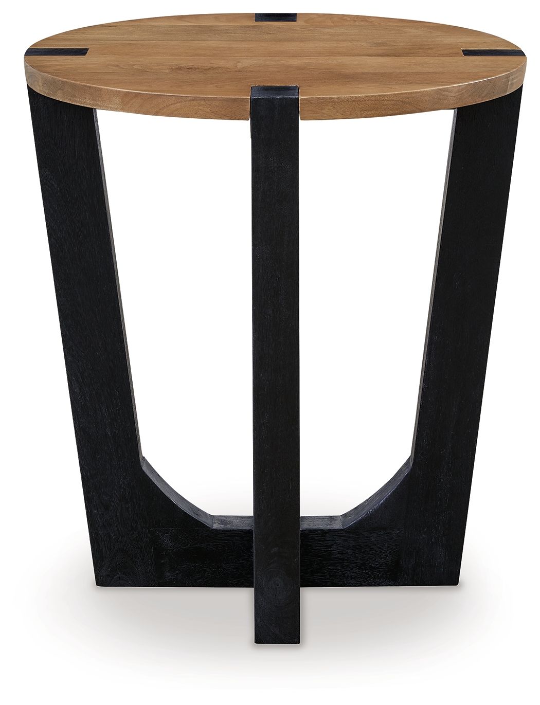 Hanneforth - Brown - Round End Table - 5th Avenue Furniture