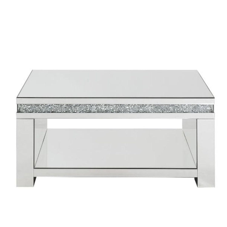 ACME - Noralie - Coffee Table - Mirrored - 5th Avenue Furniture