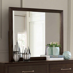 Furniture of America - Jamie - 3mm Mirror - Walnut - 5th Avenue Furniture