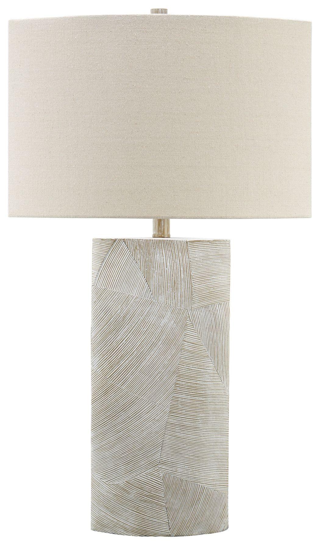 Ashley Furniture - Bradard - Brown - Poly Table Lamp - 5th Avenue Furniture