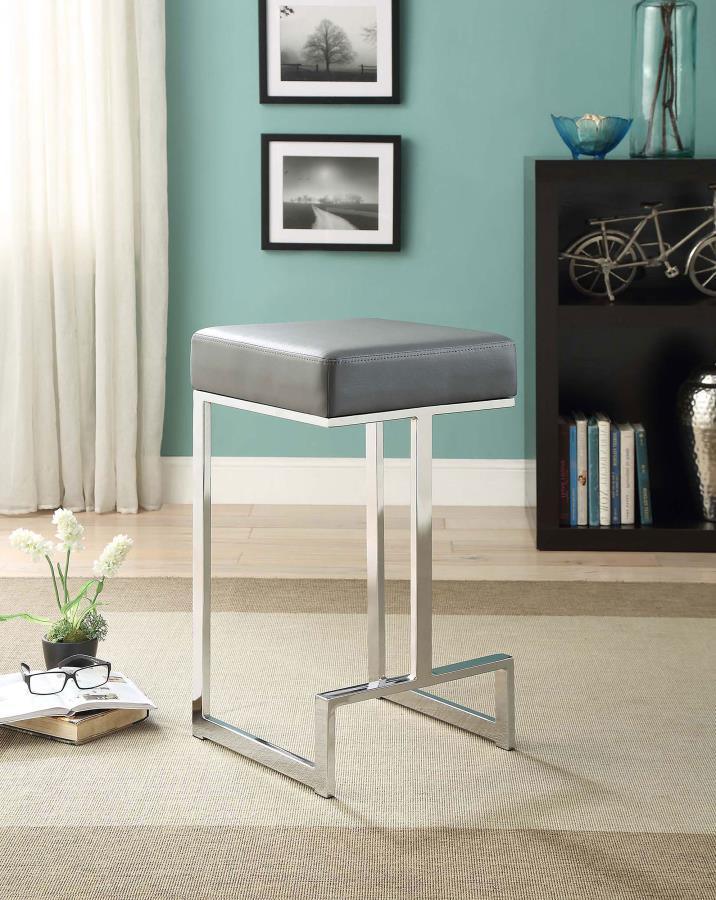 CoasterEveryday - Gervase - Square Stool - 5th Avenue Furniture