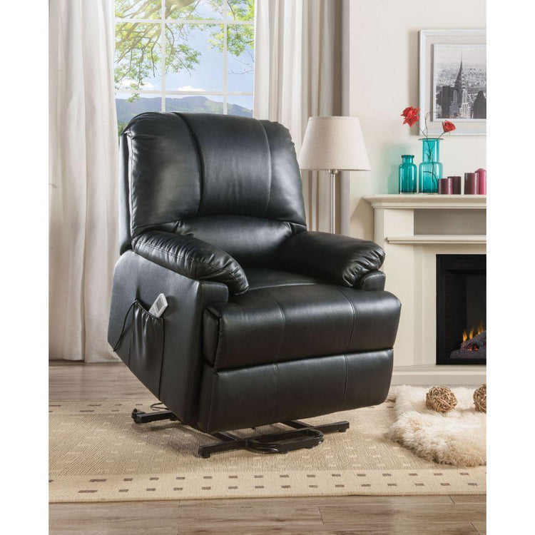 ACME - Ixora - Recliner w/Power Lift & Massage - 5th Avenue Furniture