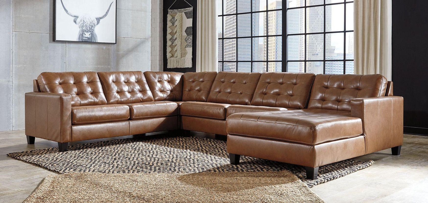 Signature Design by Ashley® - Baskove - Sectional - 5th Avenue Furniture