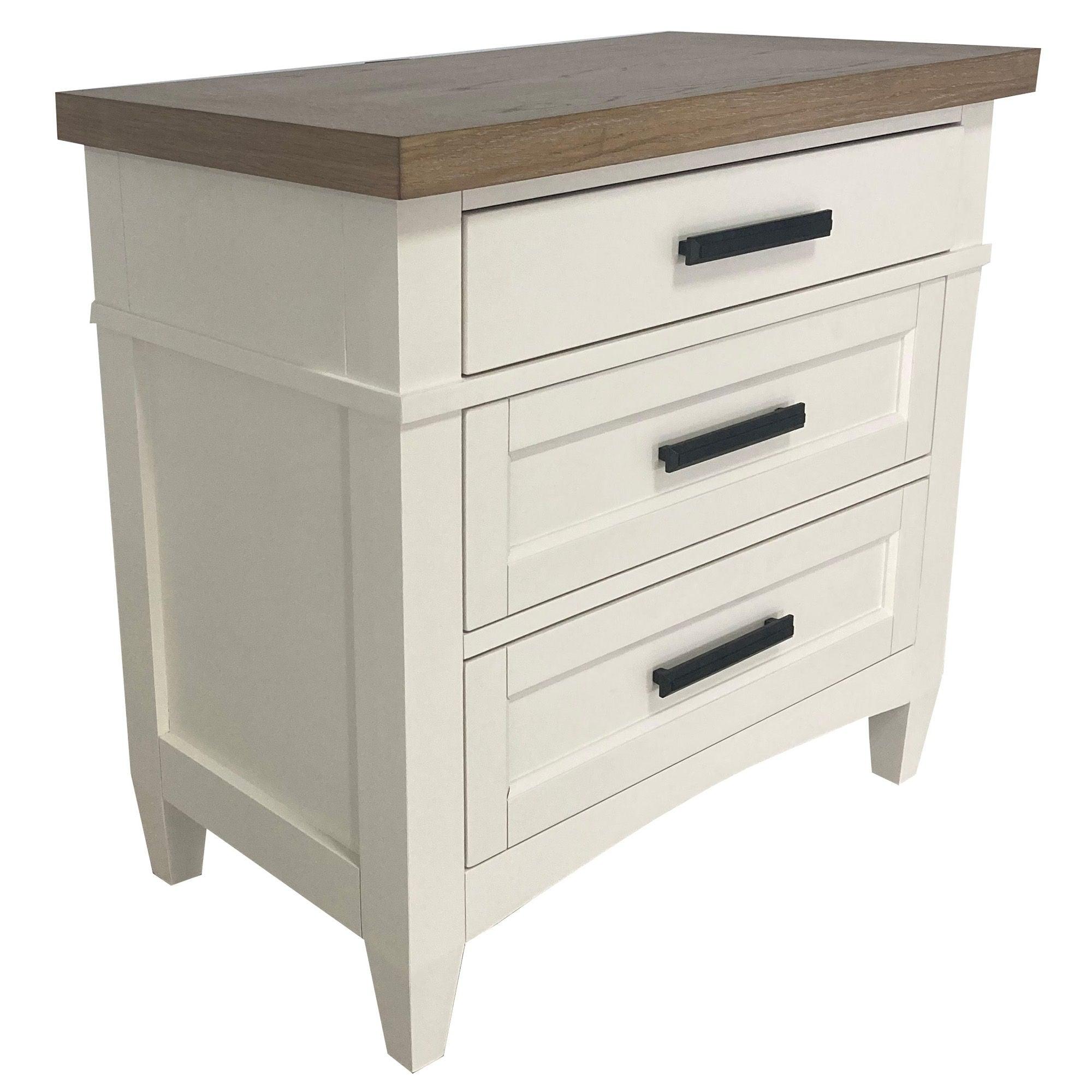 Parker House - Americana Modern Bedroom - 2 Drawer Nightstand - 5th Avenue Furniture