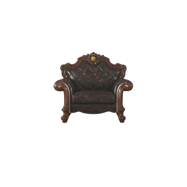 ACME - Picardy - Chair w/1 Pillow - 5th Avenue Furniture