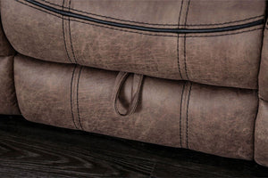 Furniture of America - Celia - Loveseat - Brown - 5th Avenue Furniture