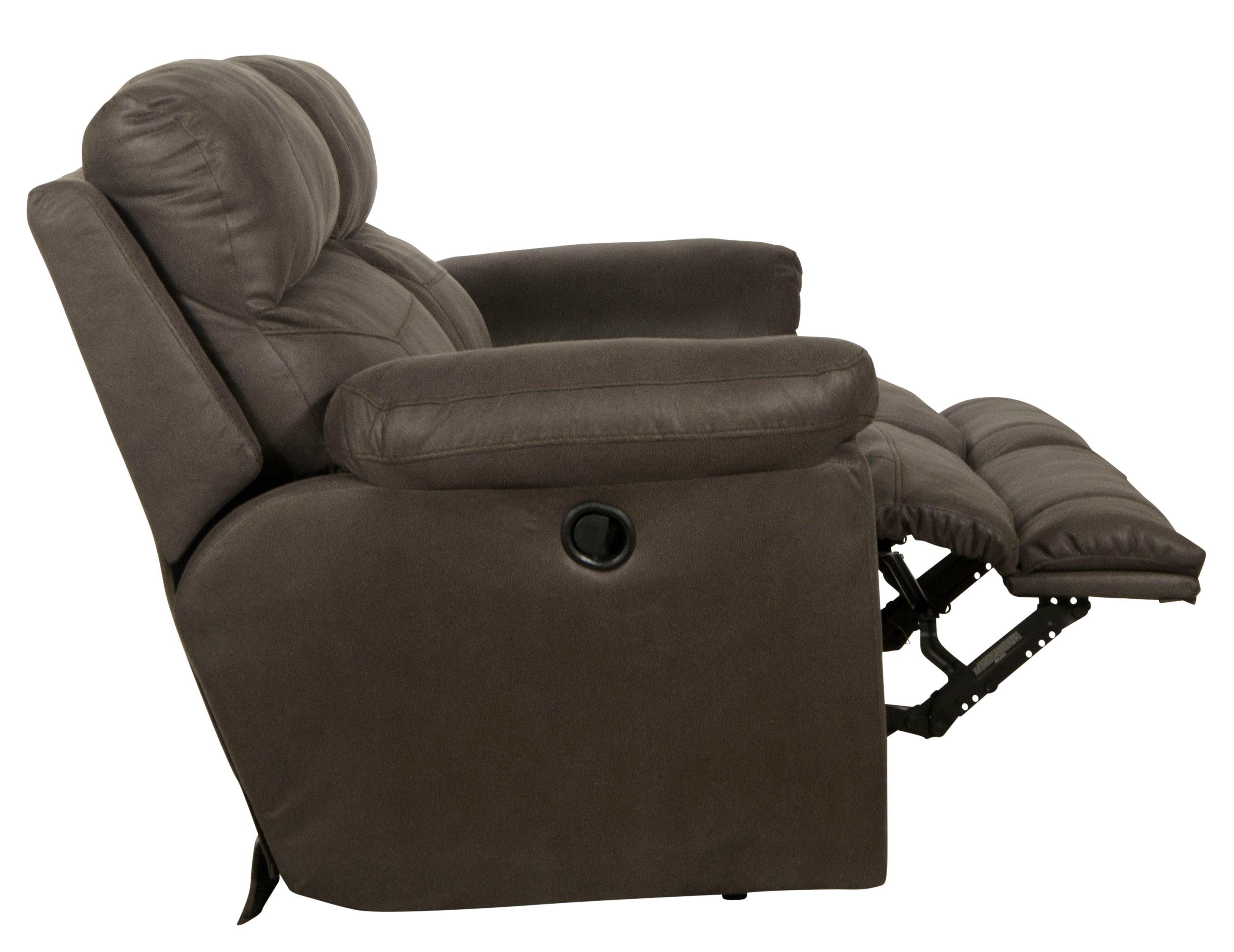 Catnapper - Atlas - Reclining Sofa - Charcoal - 5th Avenue Furniture