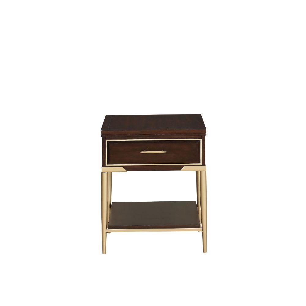 ACME - Eschenbach - End Table - Cherry - 5th Avenue Furniture