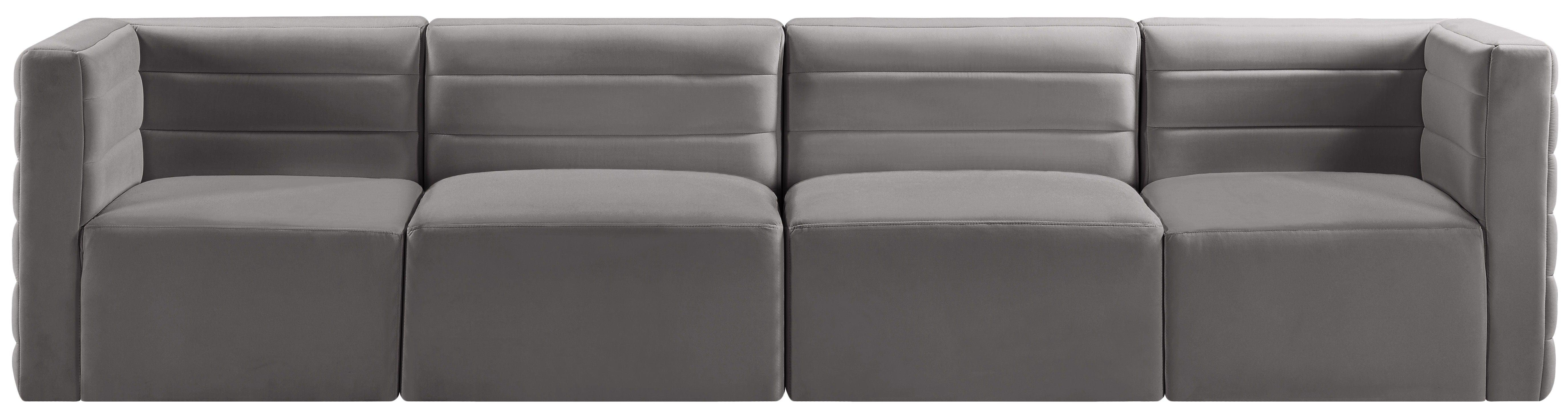 Meridian Furniture - Quincy - Modular 4 Seat Sofa - 5th Avenue Furniture