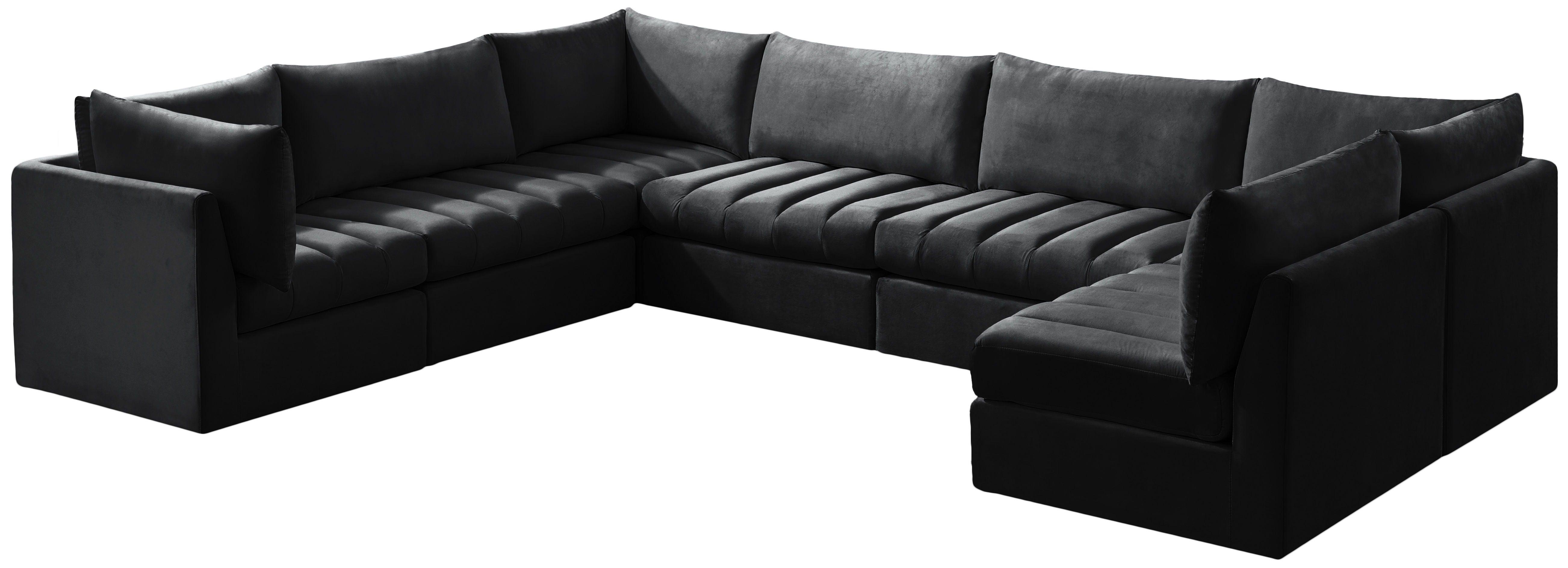 Meridian Furniture - Jacob - Modular Sectional - 5th Avenue Furniture