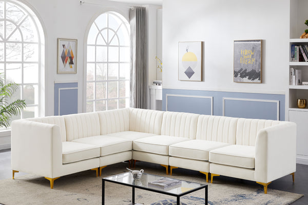 Alina - 6 Pc. Sectional - 5th Avenue Furniture