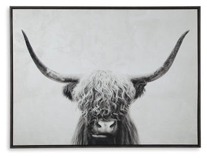 Ashley Furniture - Pancho - Black / White - Wall Art - 5th Avenue Furniture