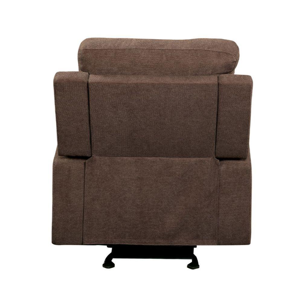 ACME - Livino - Recliner - Brown Fabric - 5th Avenue Furniture