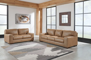 Signature Design by Ashley® - Lombardia - Tumbleweed - 2 Pc. - Sofa, Loveseat - 5th Avenue Furniture