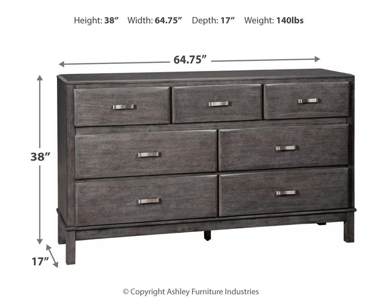 Ashley Furniture - Caitbrook - Dresser - 5th Avenue Furniture