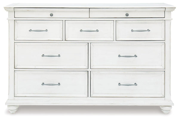 Ashley Furniture - Kanwyn - Dresser, Mirror - 5th Avenue Furniture
