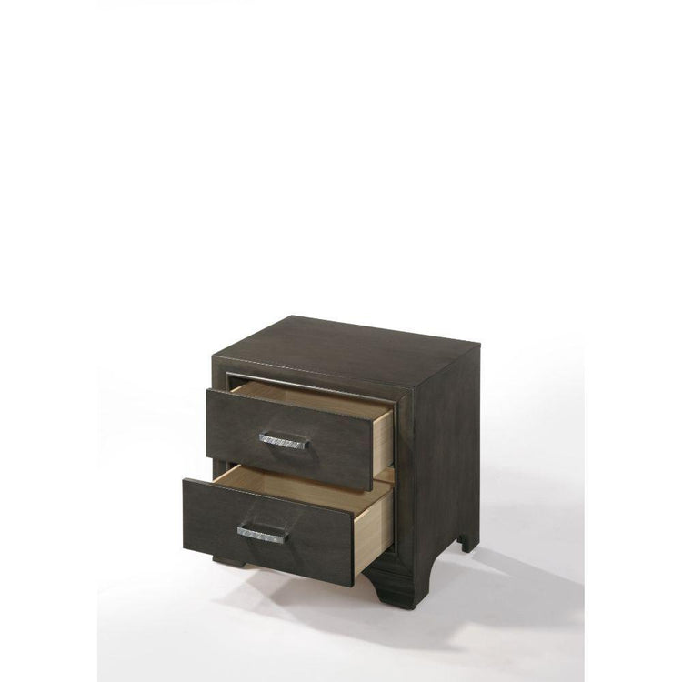 ACME - Carine II - Nightstand - Gray - 5th Avenue Furniture