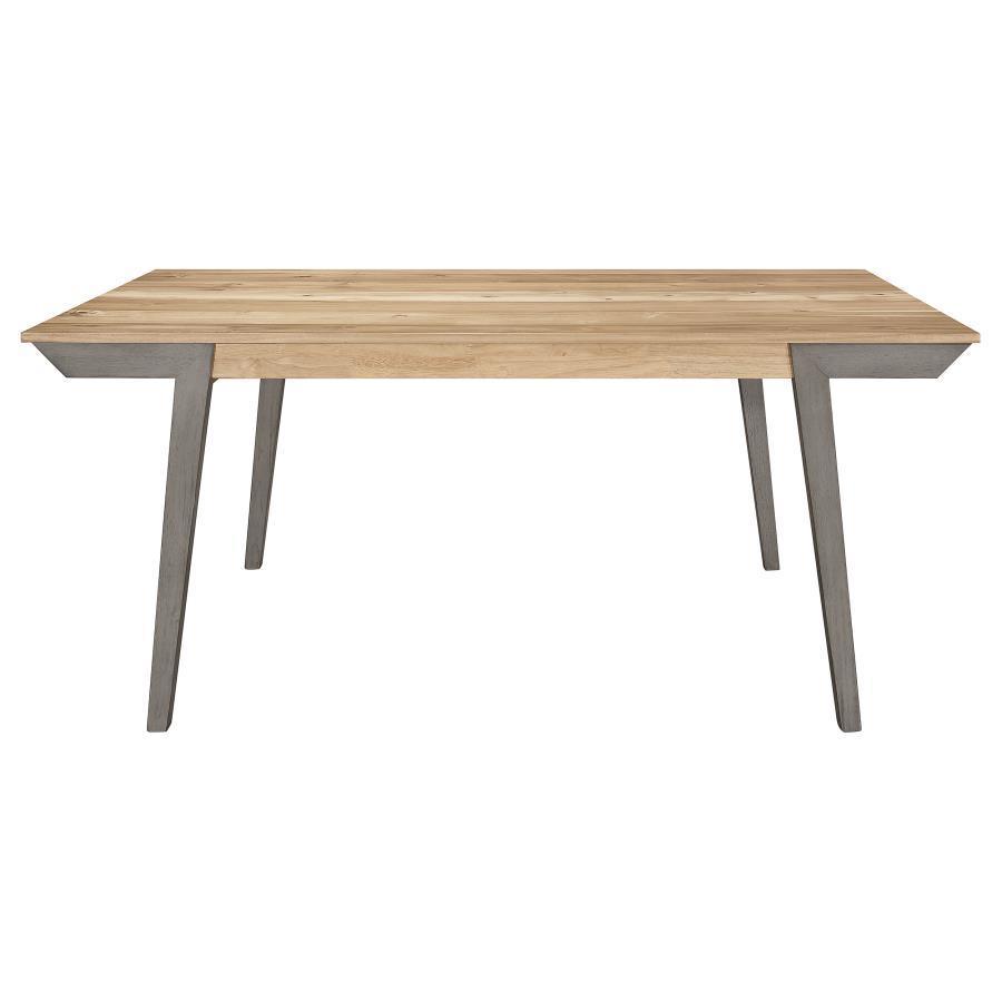 CoasterEveryday - Nogales - Wooden Dining Table - Acacia And Coastal Gray - 5th Avenue Furniture