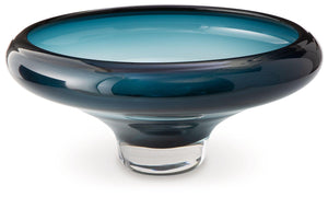 Signature Design by Ashley® - Vallborough - Teal Blue - Bowl - 5th Avenue Furniture