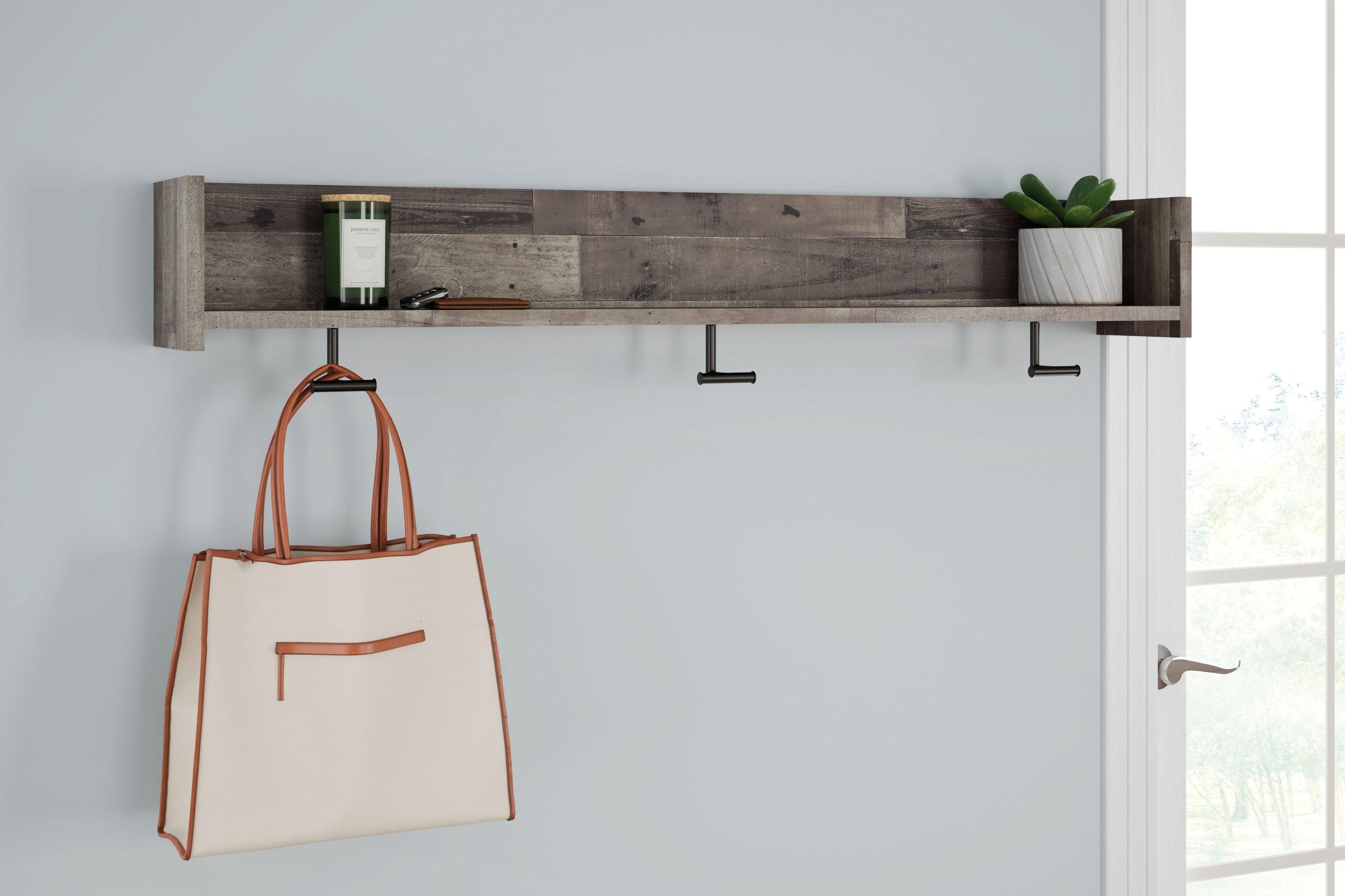 Ashley Furniture - Neilsville - Wall Mounted Coat Rack - 5th Avenue Furniture