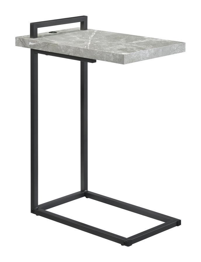 CoasterEveryday - Maxwell - Rectangular Top Accent Table with USB Port - 5th Avenue Furniture