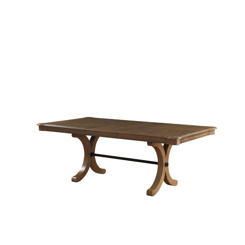 ACME - Harald - Dining Table - Gray Oak - 5th Avenue Furniture