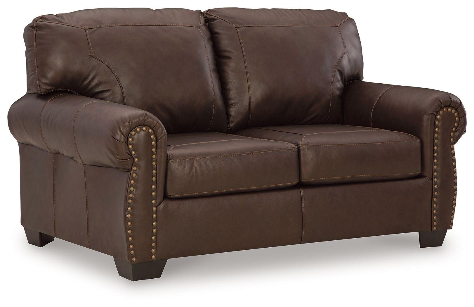 Signature Design by Ashley® - Colleton - Dark Brown - Loveseat - 5th Avenue Furniture