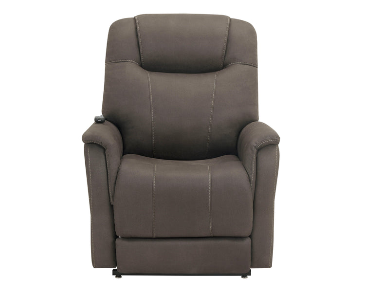 Steve Silver Furniture - Thames - Power Lift Chair With Power Headrest - Brown - 5th Avenue Furniture