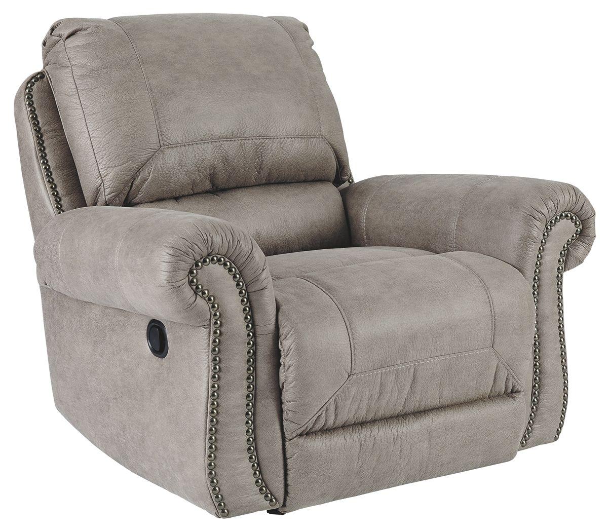 Ashley Furniture - Olsberg - Steel - Rocker Recliner - 5th Avenue Furniture