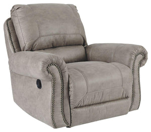 Ashley Furniture - Olsberg - Steel - Rocker Recliner - 5th Avenue Furniture