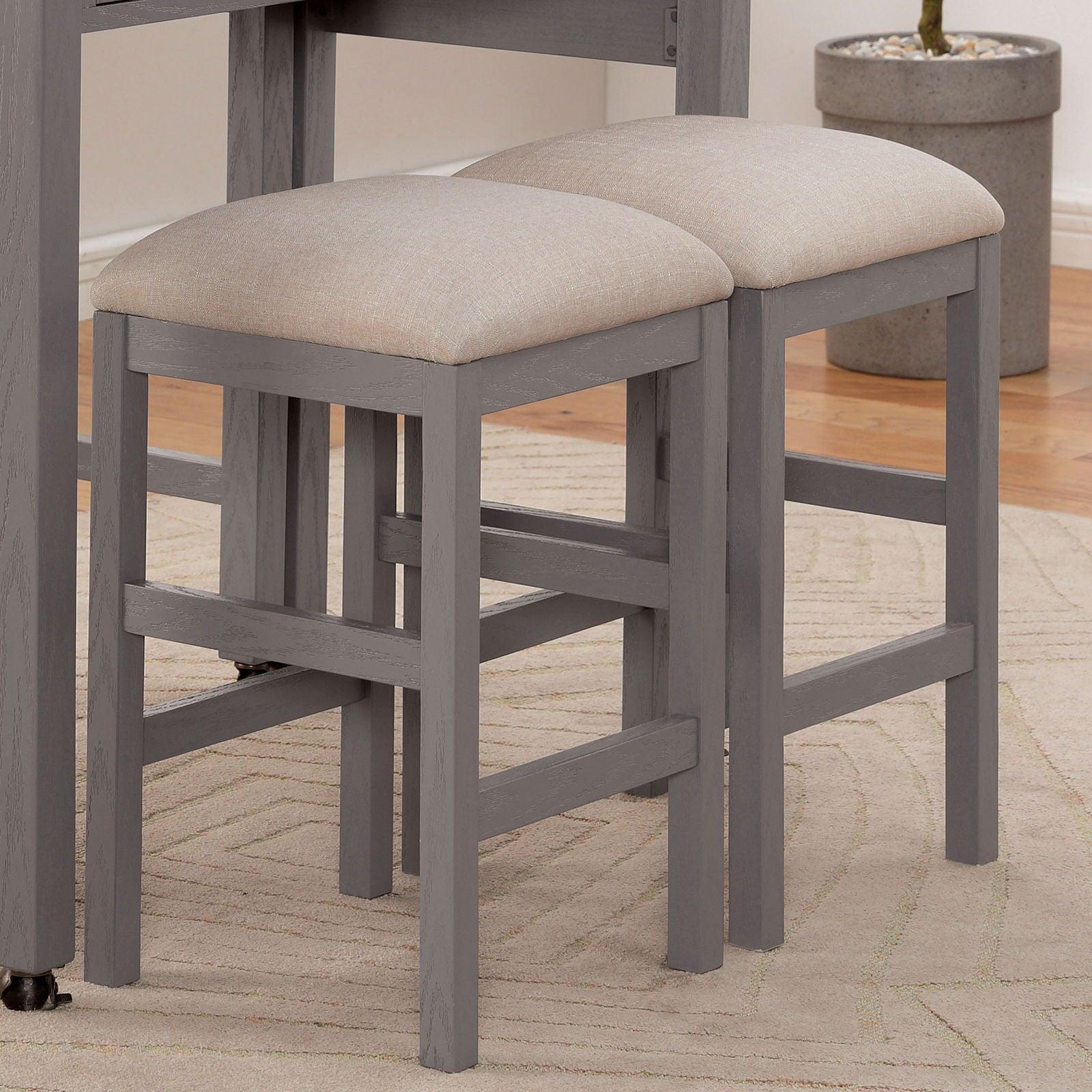 Furniture of America - Whitehall - Counter Height Stool (Set of 2) - 5th Avenue Furniture