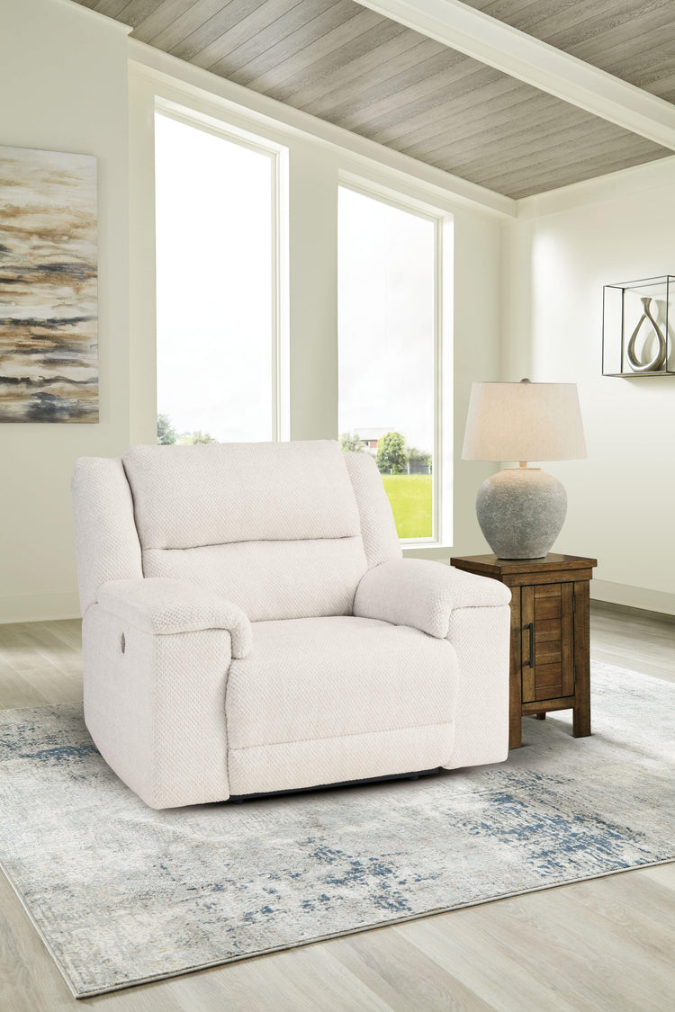 Signature Design by Ashley® - Keensburg - Wide Seat Power Recliner - 5th Avenue Furniture