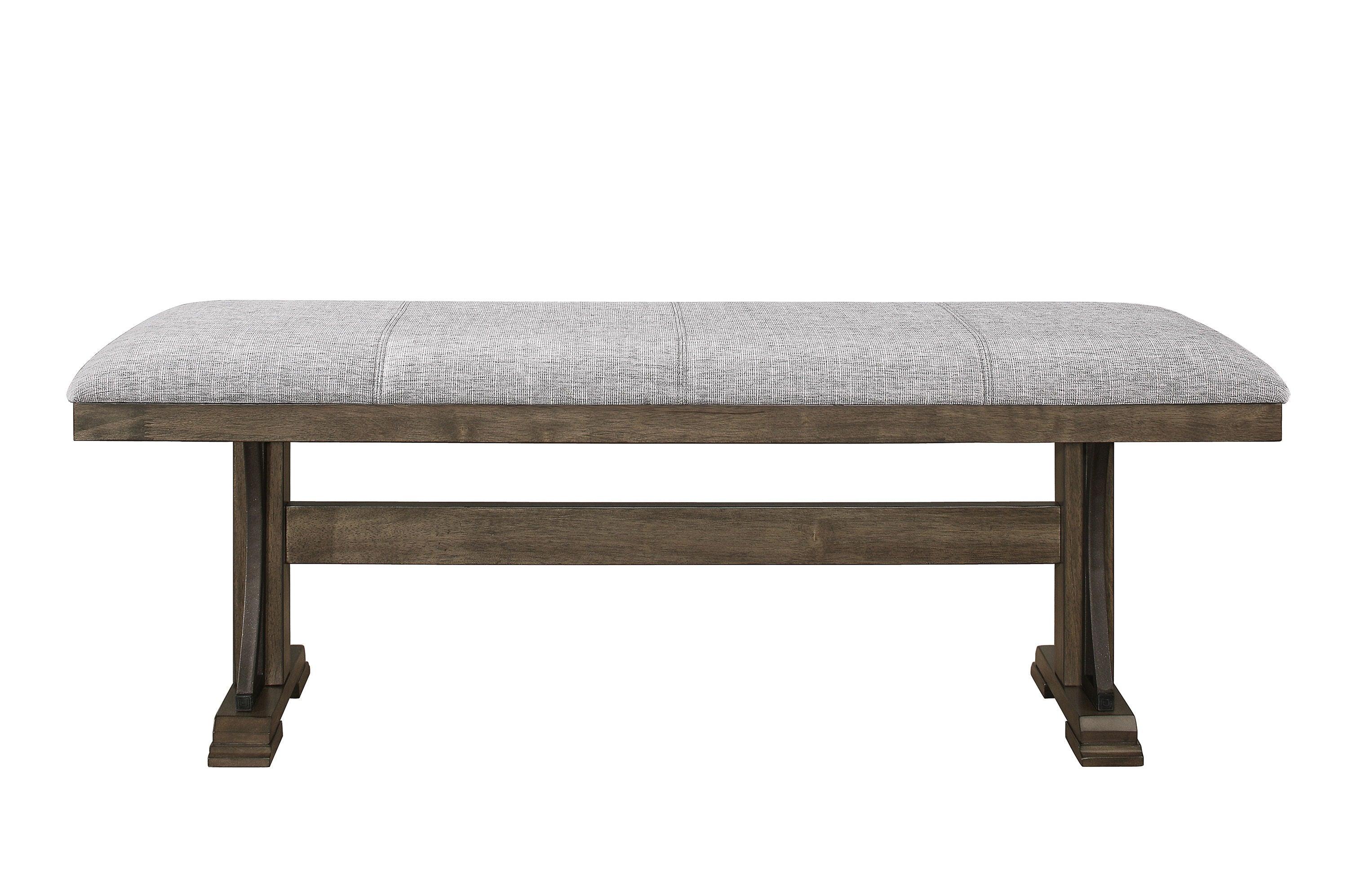 Crown Mark - Ember - Bench - Pearl Silver - 5th Avenue Furniture