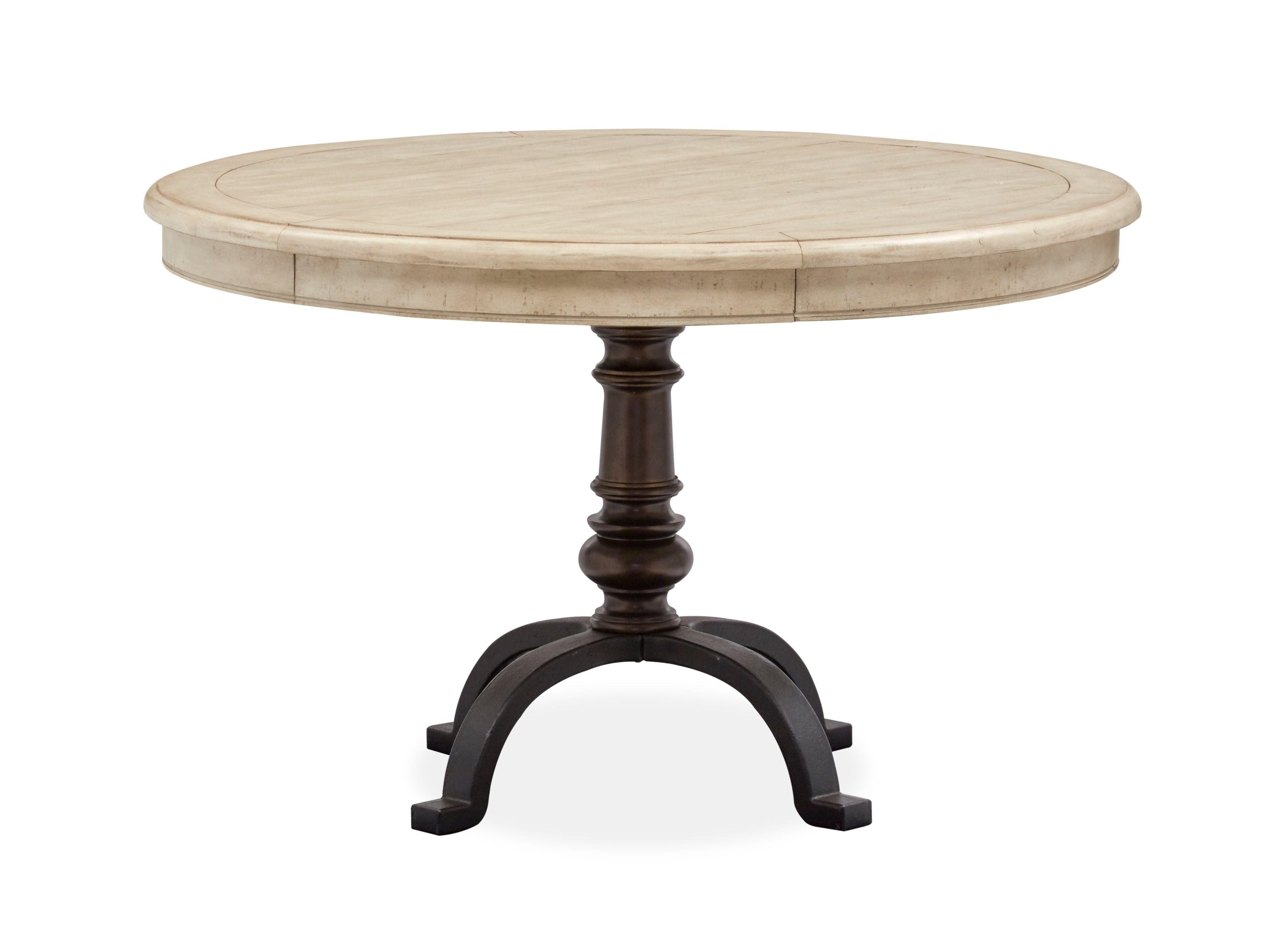 Magnussen Furniture - Harlow - Round Dining Table - Weathered Bisque - 5th Avenue Furniture